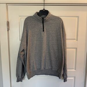 Taylor Swift Eras Tour 2023 Gray Quarter Zip Pullover Limited Edition L